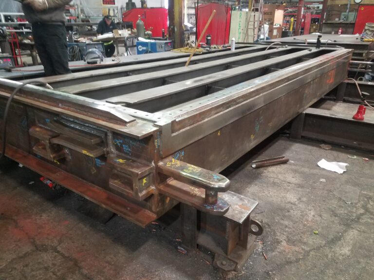 Oahe Dam Draft tube bulkheads - Fabrication